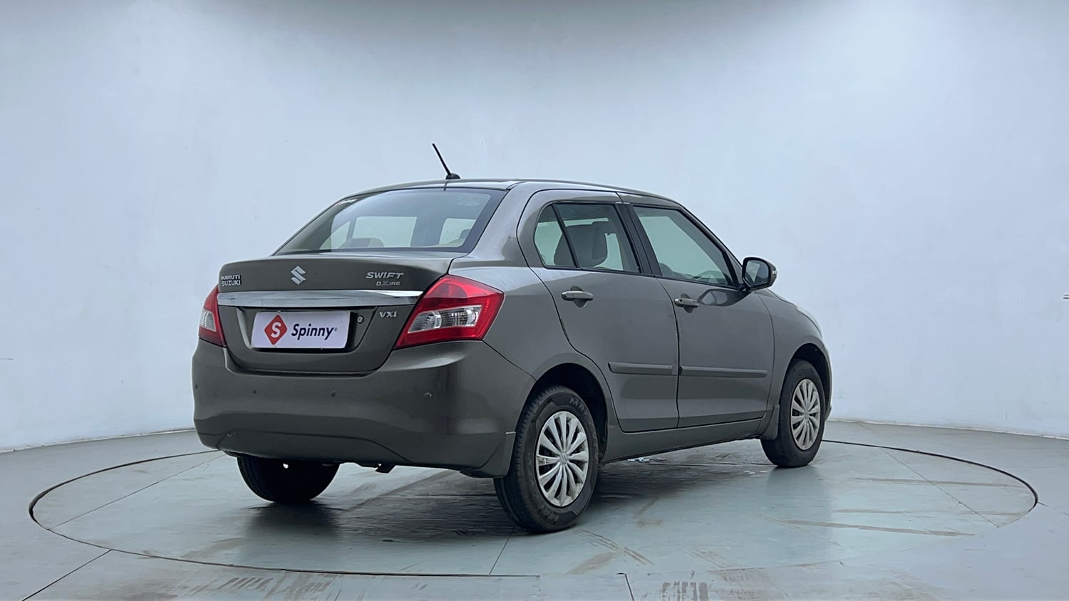 Used 2015 Maruti Suzuki Swift Dzire VXI Petrol Manual exterior RIGHT REAR CORNER VIEW