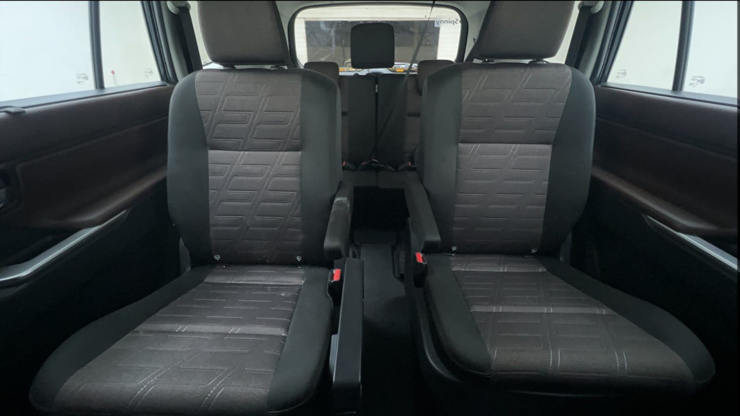 Used 2023 Toyota Innova Hycross VX Hybrid 7 STR Hybrid Automatic interior REAR SEAT CONDITION VIEW