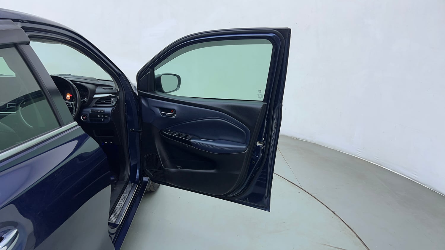 Used 2023 Maruti Suzuki Baleno Alpha AGS Petrol Automatic interior RIGHT FRONT DOOR OPEN VIEW