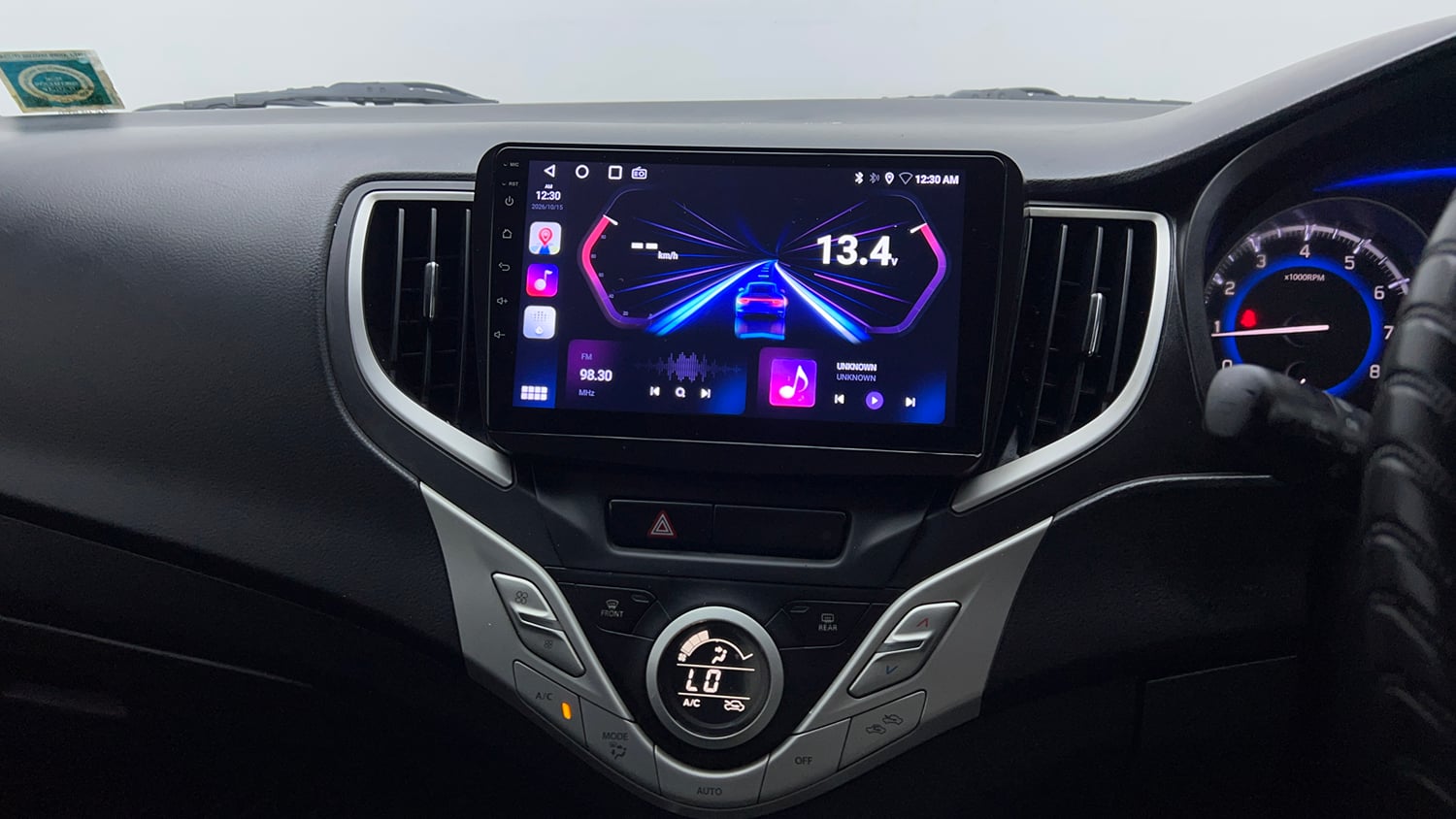 Used 2018 Maruti Suzuki Baleno Delta 1.2 Petrol Manual top_features Integrated (in-dash) music system
