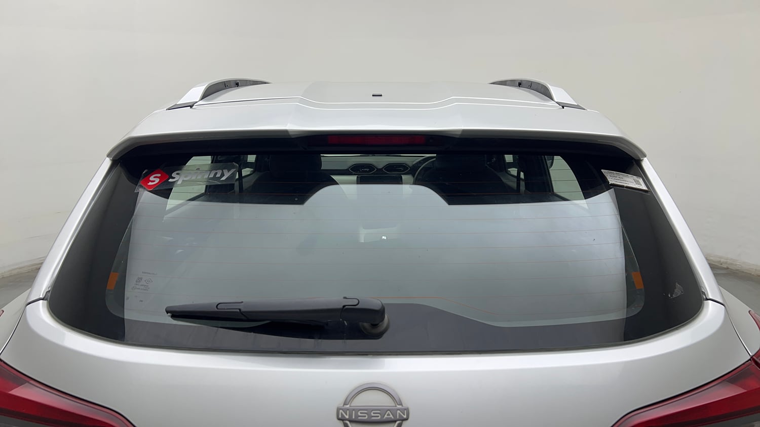 Used 2023 Nissan Magnite XE AMT Petrol Automatic exterior BACK WINDSHIELD VIEW