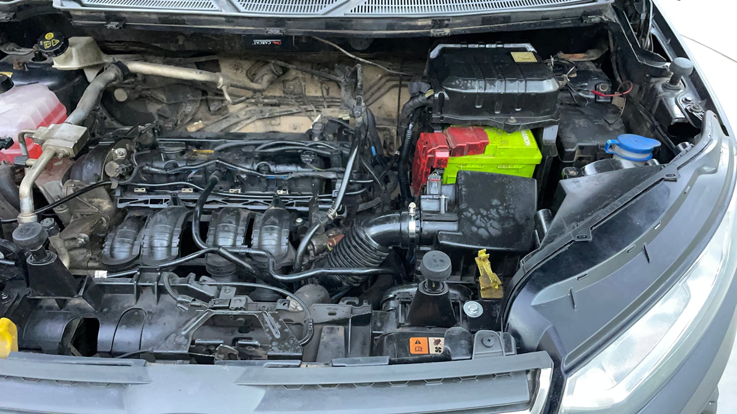 Used 2017 Ford EcoSport Titanium 1.5L Ti-VCT Petrol Manual engine ENGINE LEFT SIDE VIEW