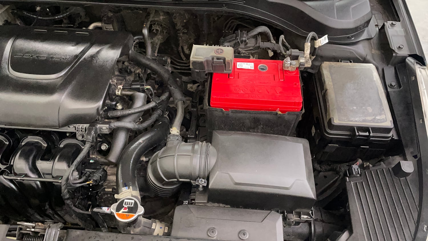 Used 2019 Hyundai Verna SX 1.6 VTVT Petrol Manual engine ENGINE LEFT SIDE VIEW