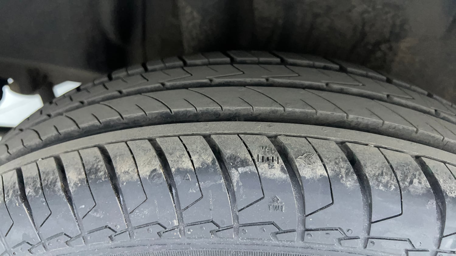 Used 2022 Maruti Suzuki Swift VXi Petrol Manual tyres RIGHT REAR TYRE TREAD VIEW