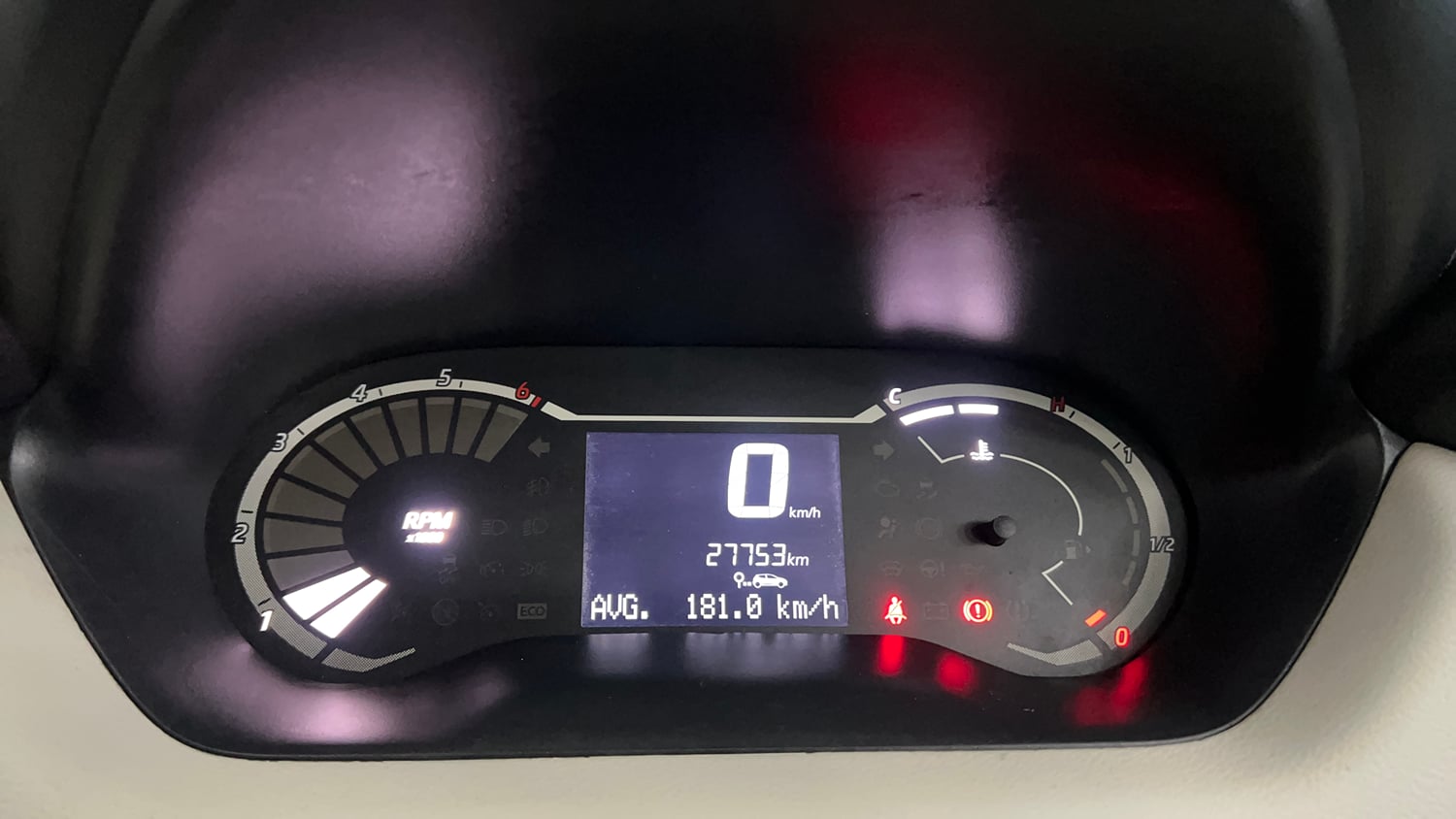 Used 2023 Nissan Magnite XE Petrol Manual interior CLUSTERMETER VIEW