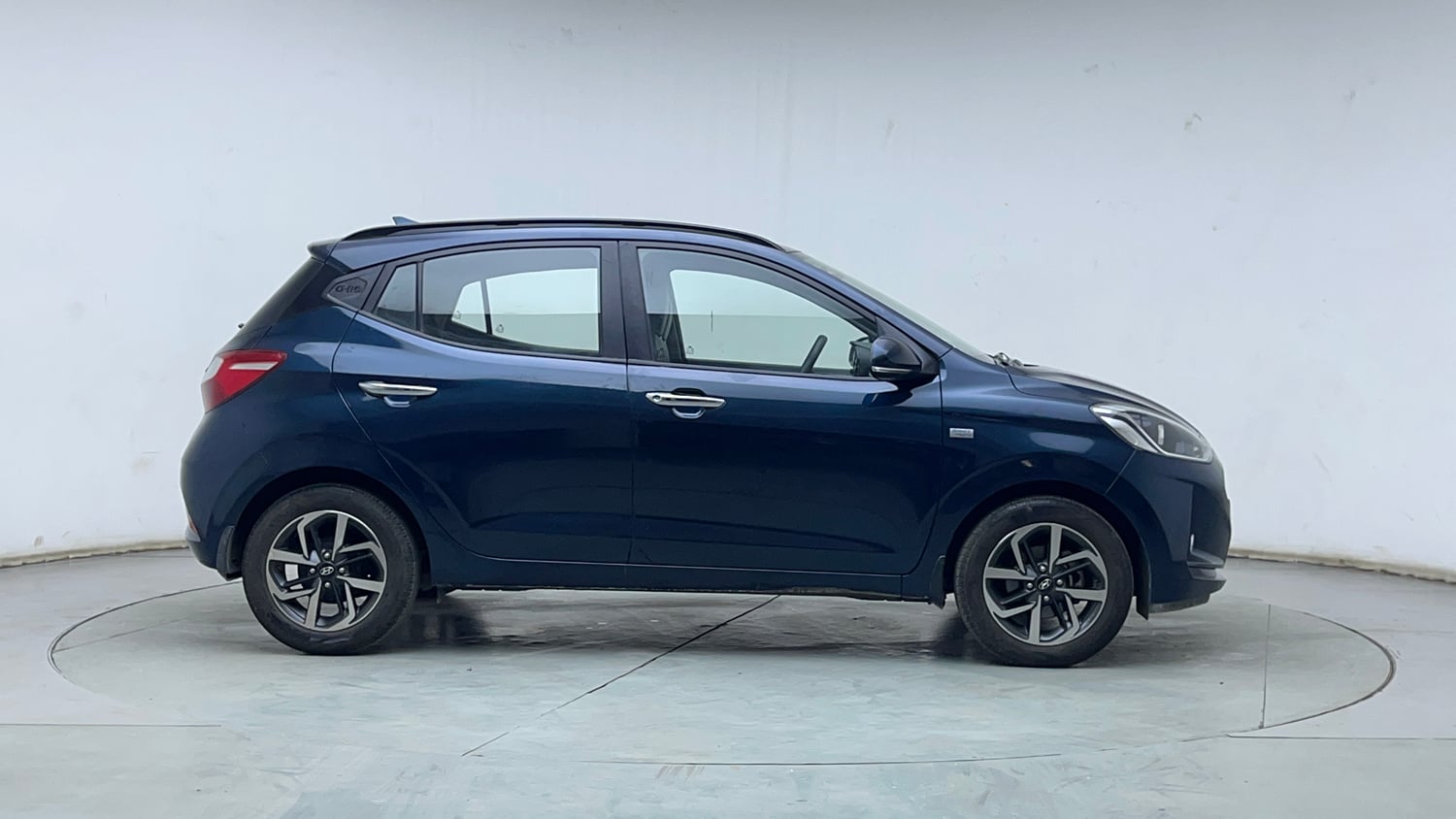 Used 2020 Hyundai Grand i10 Nios Asta AMT 1.2 Kappa VTVT Petrol Automatic exterior RIGHT SIDE VIEW
