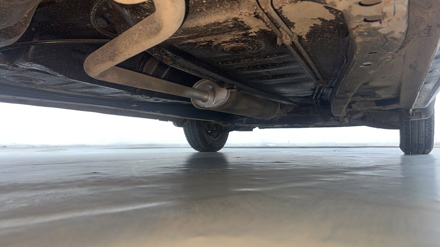 Used 2023 Maruti Suzuki Alto K10 VXi Plus AGS Petrol Automatic extra REAR RIGHT UNDERBODY VIEW
