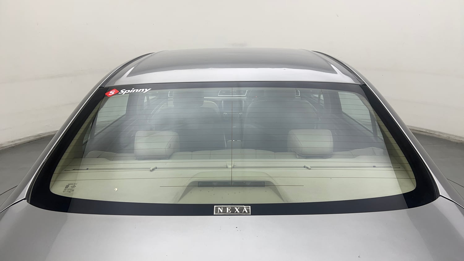 Used 2021 Maruti Suzuki Ciaz Alpha 1.5 AT Petrol Automatic exterior BACK WINDSHIELD VIEW
