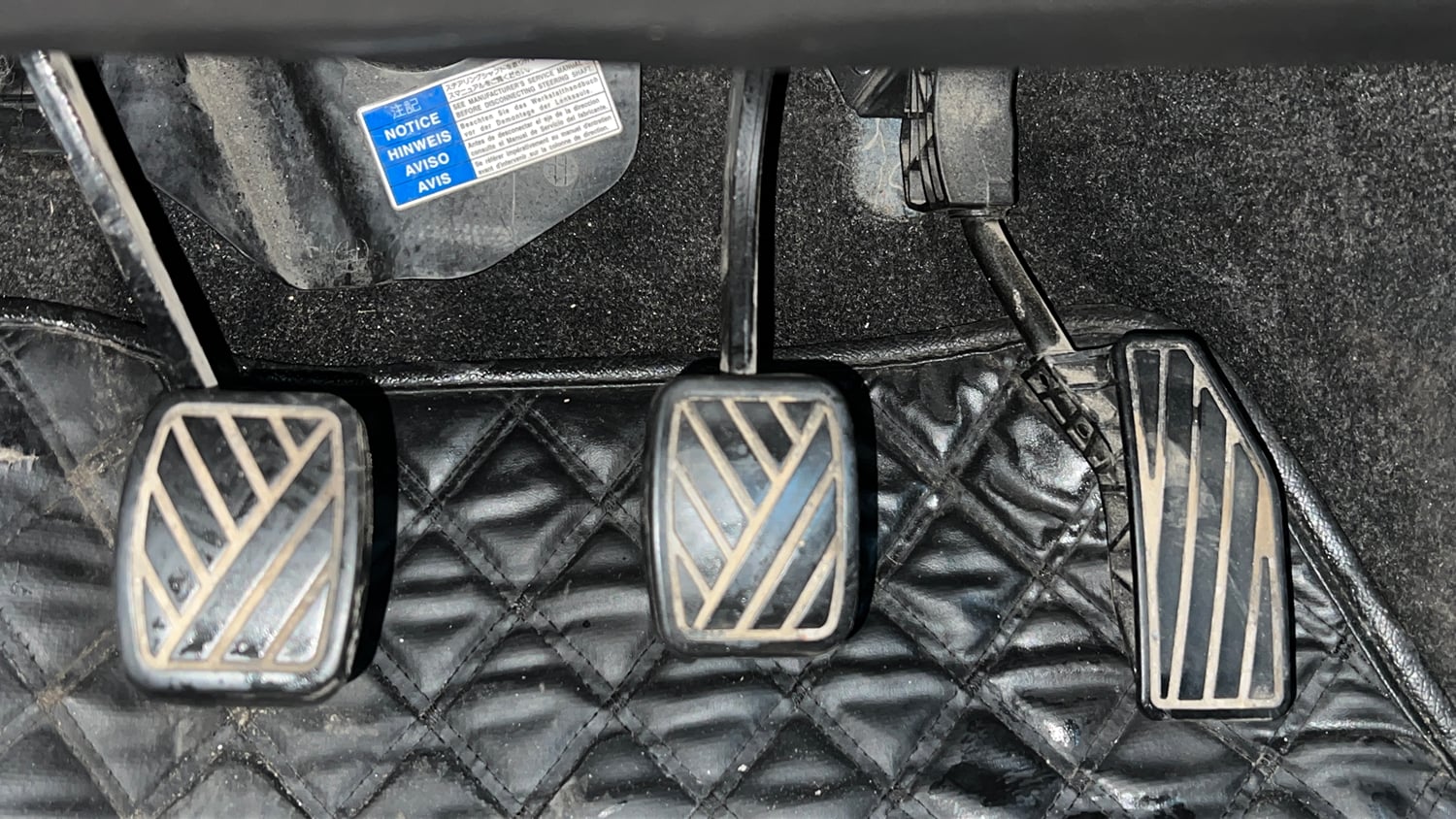 Used 2018 Maruti Suzuki Baleno Delta 1.2 Petrol Manual interior PEDALS VIEW