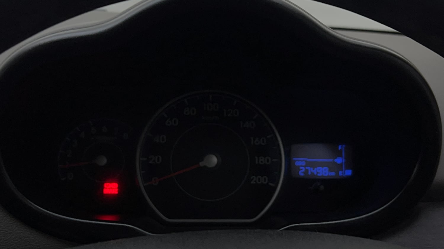 Used 2014 Hyundai i10 Magna 1.1 iRDE2 Petrol Manual interior CLUSTERMETER VIEW