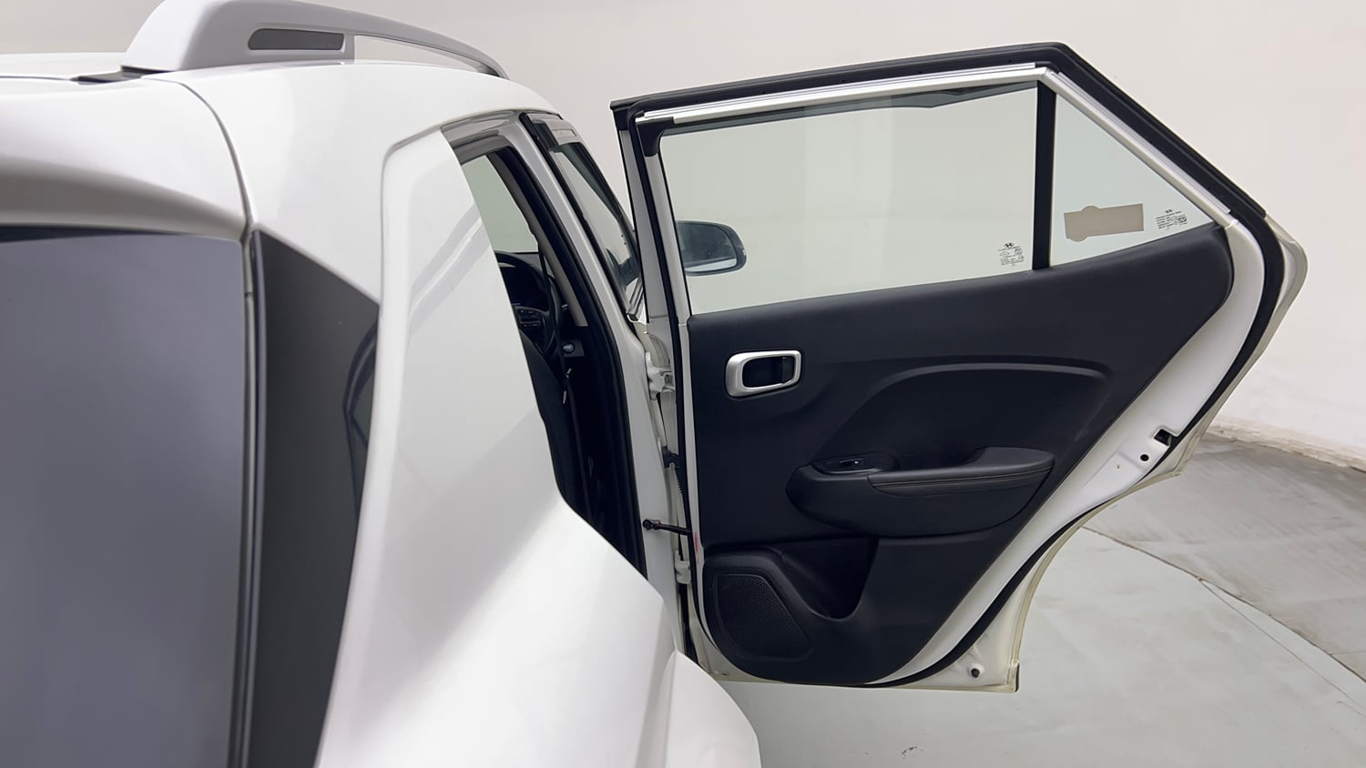 Used 2019 hyundai Venue SX 1.0 (O) Turbo Petrol Petrol Manual interior RIGHT REAR DOOR OPEN VIEW