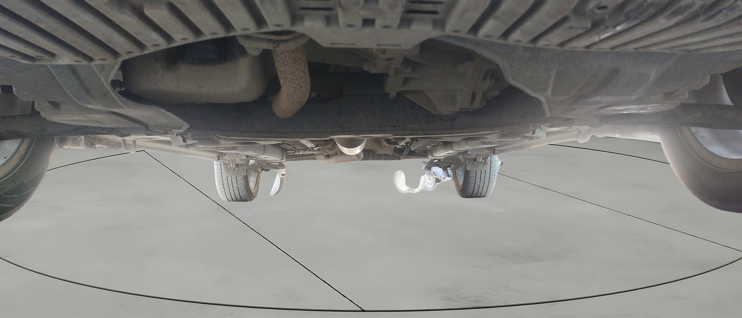 Used 2021 Maruti Suzuki Ciaz Alpha 1.5 Petrol Manual extra FRONT LEFT UNDERBODY VIEW