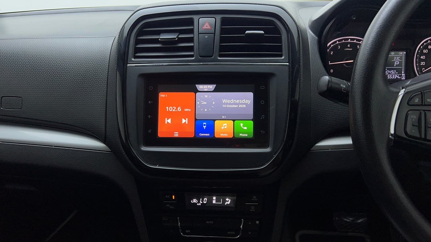 Used 2021 Maruti Suzuki Vitara Brezza ZXi AT SHVS Petrol Automatic top_features Integrated (in-dash) music system