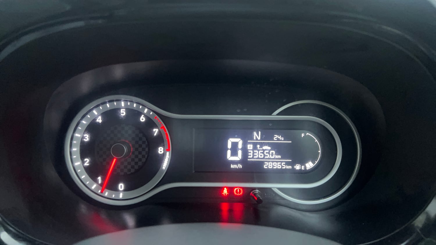 Used 2020 Hyundai Grand i10 Nios Sportz AMT 1.2 Kappa VTVT Petrol Automatic interior CLUSTERMETER VIEW