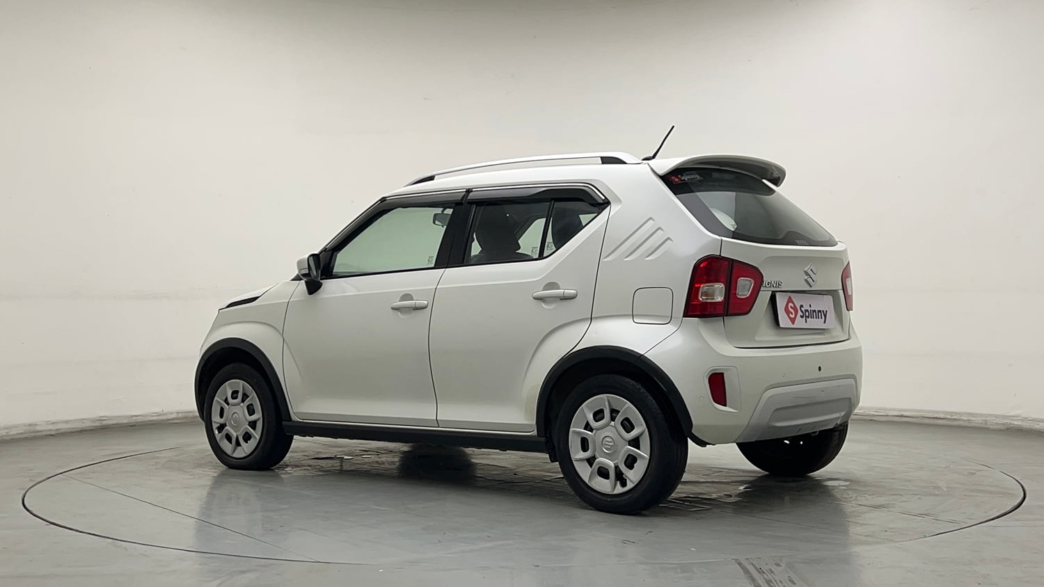 Used 2022 Maruti Suzuki Ignis Delta 1.2 MT Petrol Manual exterior LEFT REAR CORNER VIEW