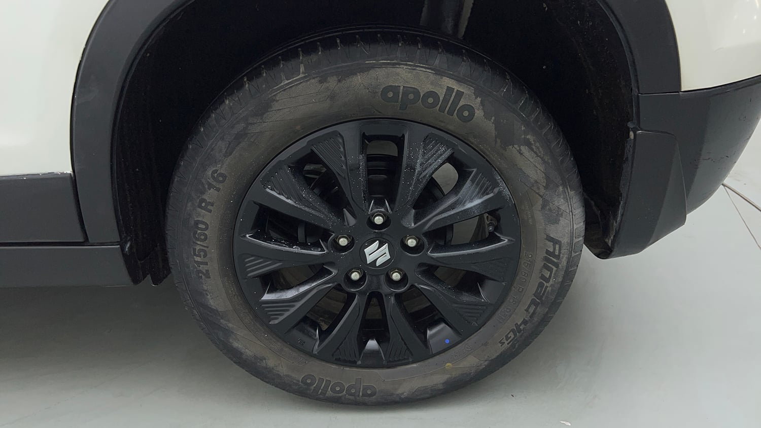 Used 2021 Maruti Suzuki Vitara Brezza ZXi AT SHVS Petrol Automatic tyres LEFT REAR TYRE RIM VIEW