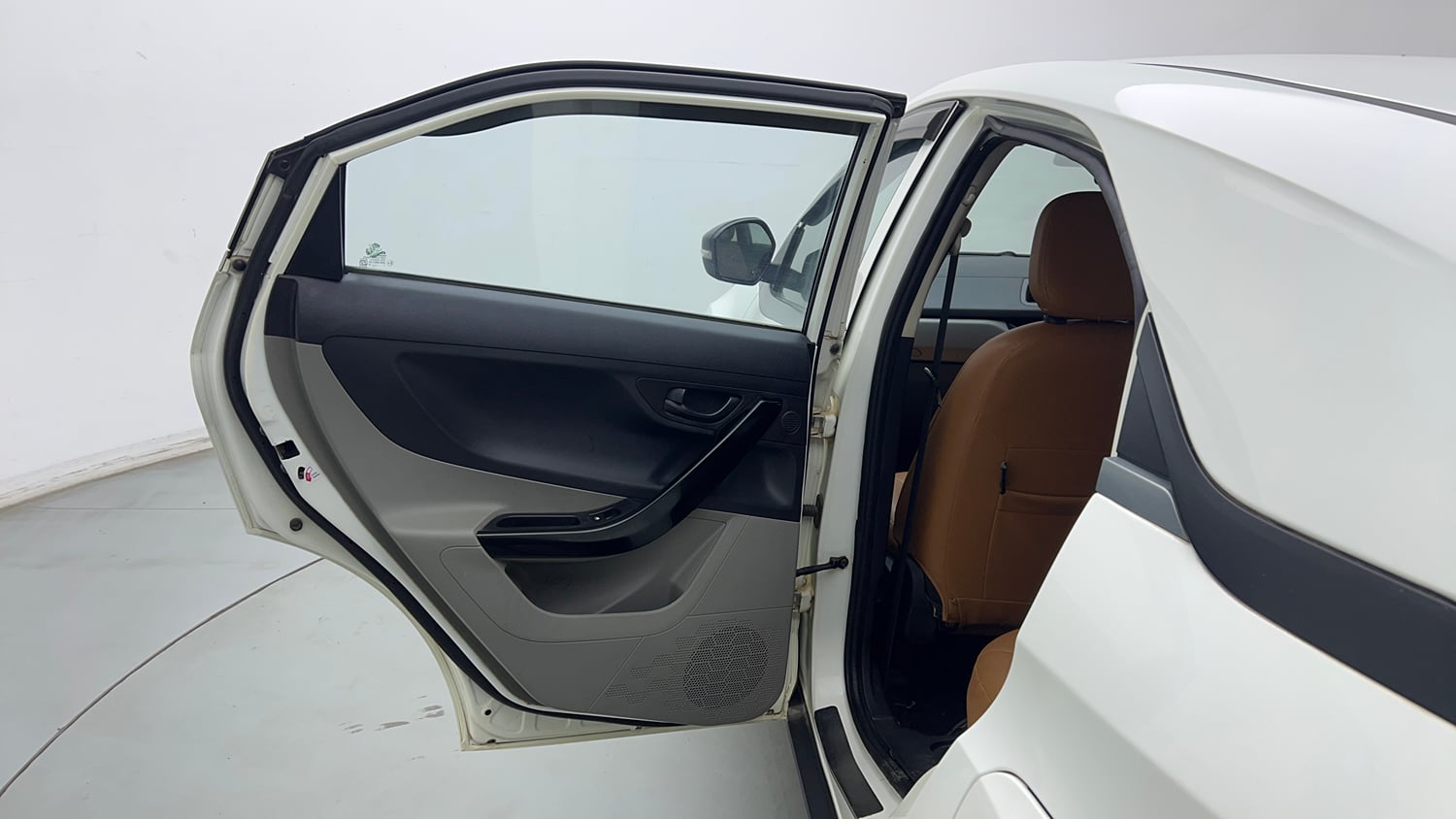 Used 2018 Tata Nexon XM Diesel Diesel Manual interior LEFT REAR DOOR OPEN VIEW