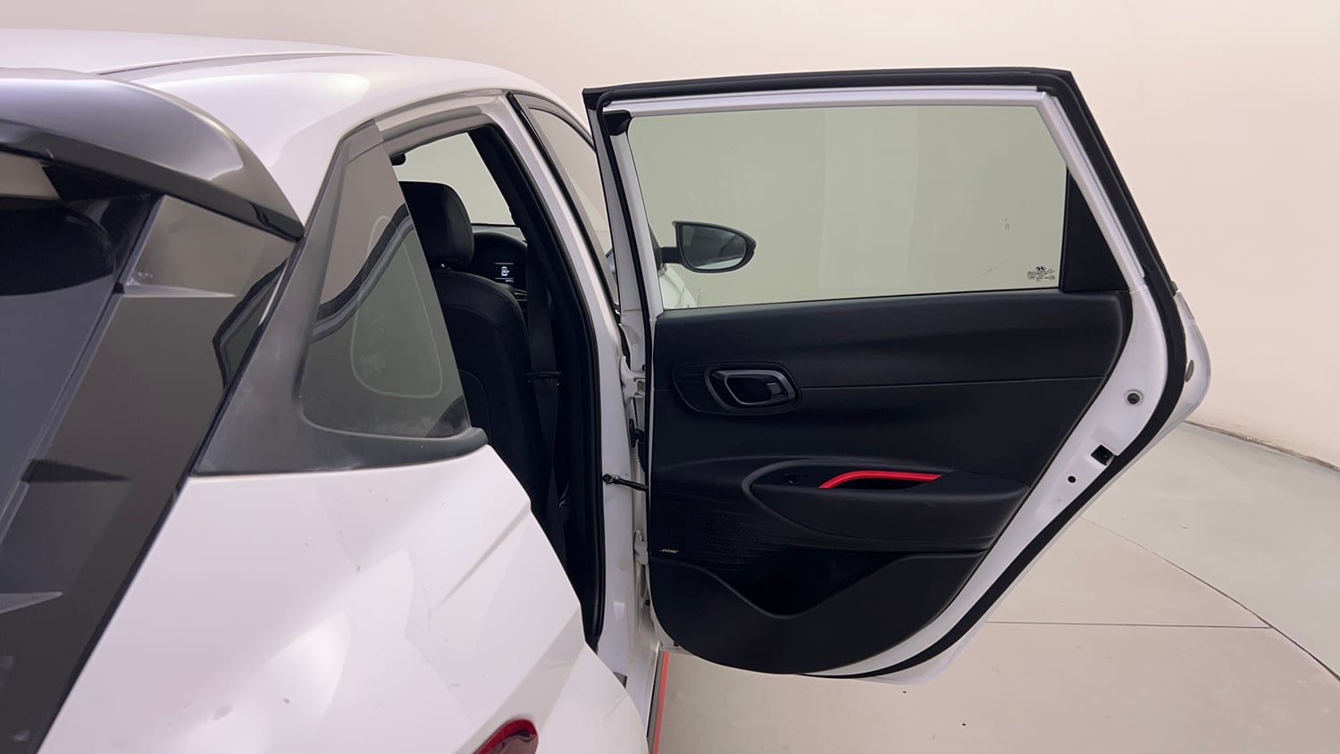 Used 2023 Hyundai i20 N Line N8 1.0 Turbo DCT Petrol Automatic interior RIGHT REAR DOOR OPEN VIEW