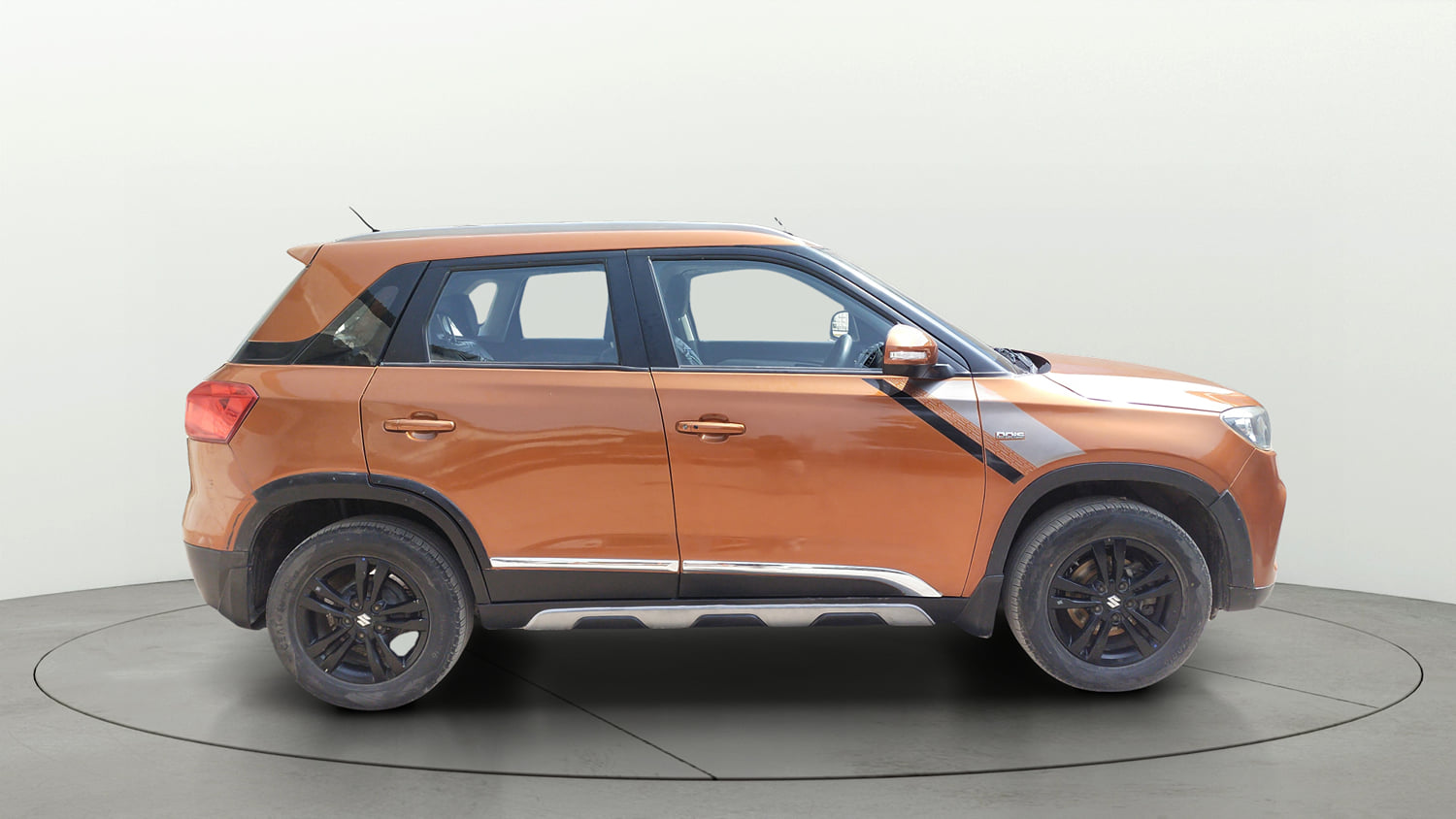 Used 2019 maruti-suzuki Vitara Brezza ZDi Plus Dual Tone AGS Diesel Automatic exterior RIGHT SIDE VIEW