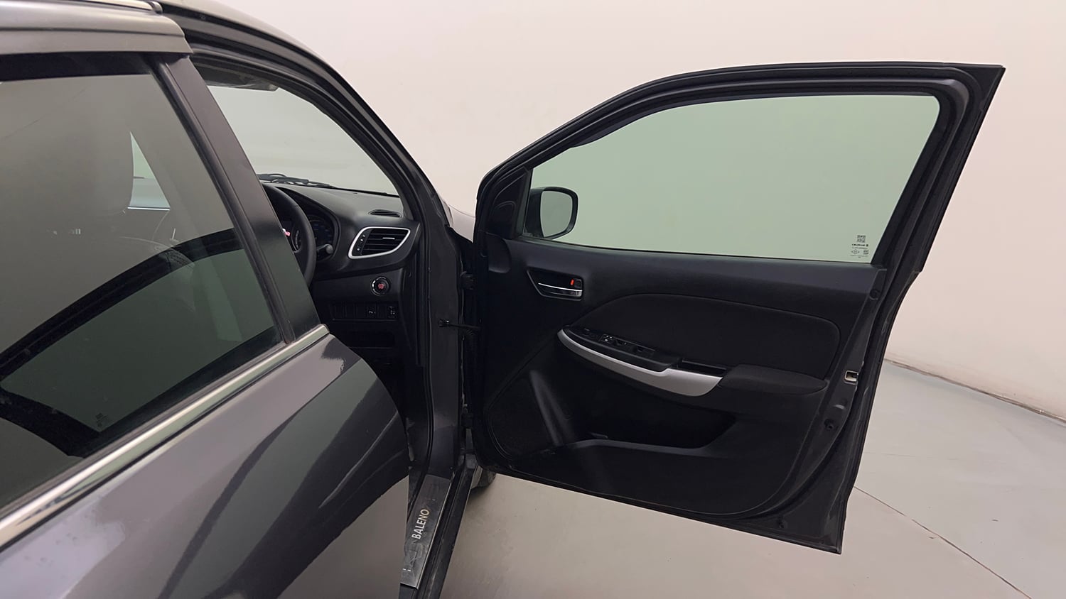 Used 2018 Maruti Suzuki Baleno Alpha 1.2 AT Petrol Automatic interior RIGHT FRONT DOOR OPEN VIEW