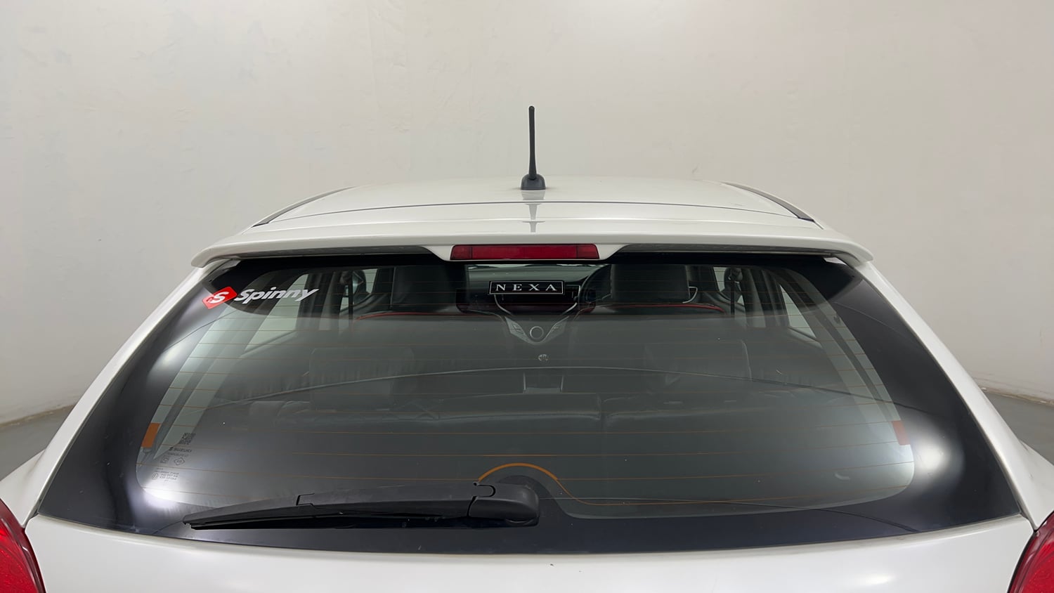 Used 2016 Maruti Suzuki Baleno Delta Petrol+CNG (Outside Fitted) Cng Manual exterior BACK WINDSHIELD VIEW