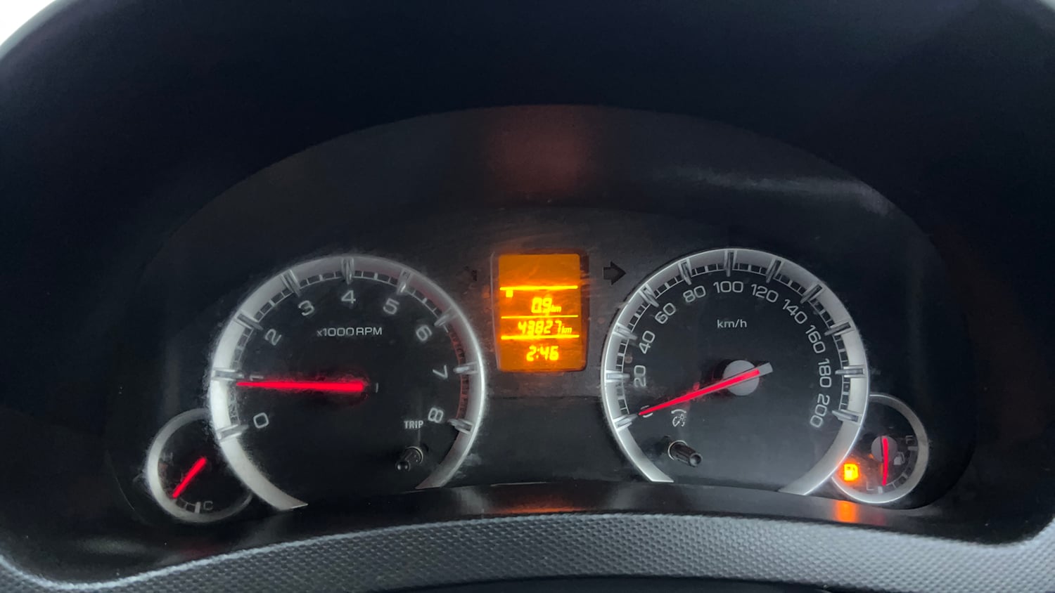 Used 2018 Maruti Suzuki Ertiga VXI CNG (Outside Fitted) Cng Manual interior CLUSTERMETER VIEW