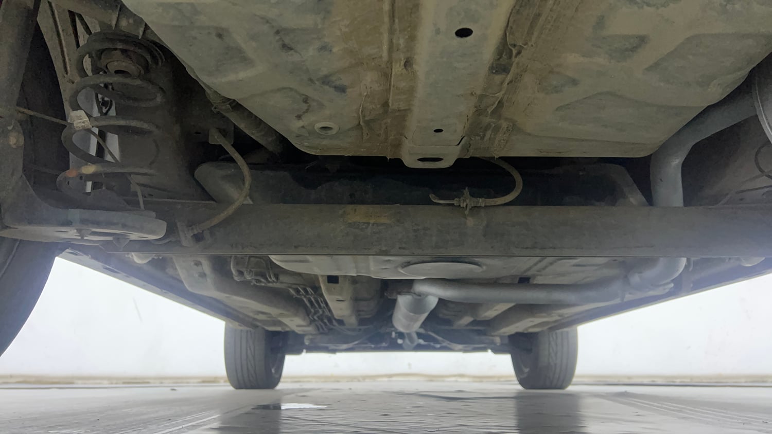 Used 2018 Tata Nexon XZ Plus Diesel Diesel Manual extra REAR UNDERBODY VIEW (TAKEN FROM REAR)