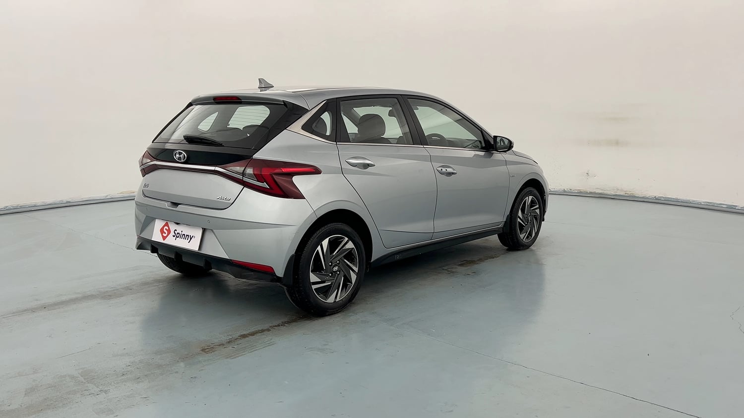 Used 2023 Hyundai i20 Asta (O) 1.2 IVT Petrol Automatic exterior RIGHT REAR CORNER VIEW