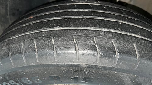 Used 2020 Hyundai Venue S 1.2 Petrol Petrol Manual tyres LEFT FRONT TYRE TREAD VIEW