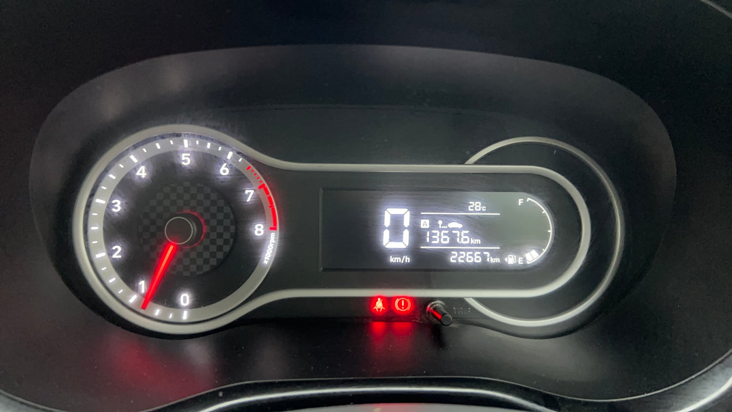Used 2022 Hyundai Grand i10 Nios Sportz 1.2 Kappa VTVT Petrol Manual interior CLUSTERMETER VIEW