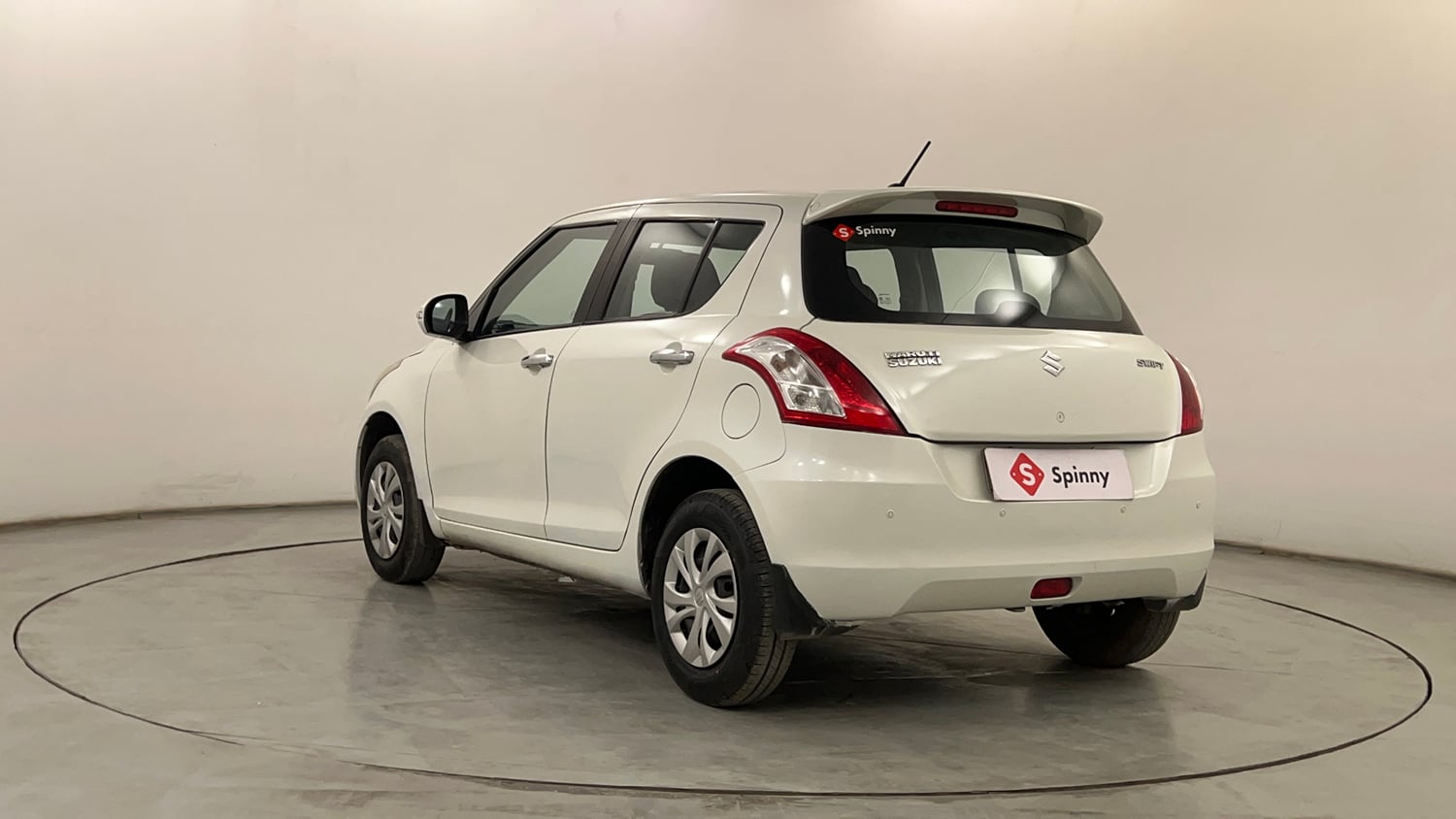 Used 2017 Maruti Suzuki Swift VXi Petrol Manual exterior LEFT REAR CORNER VIEW
