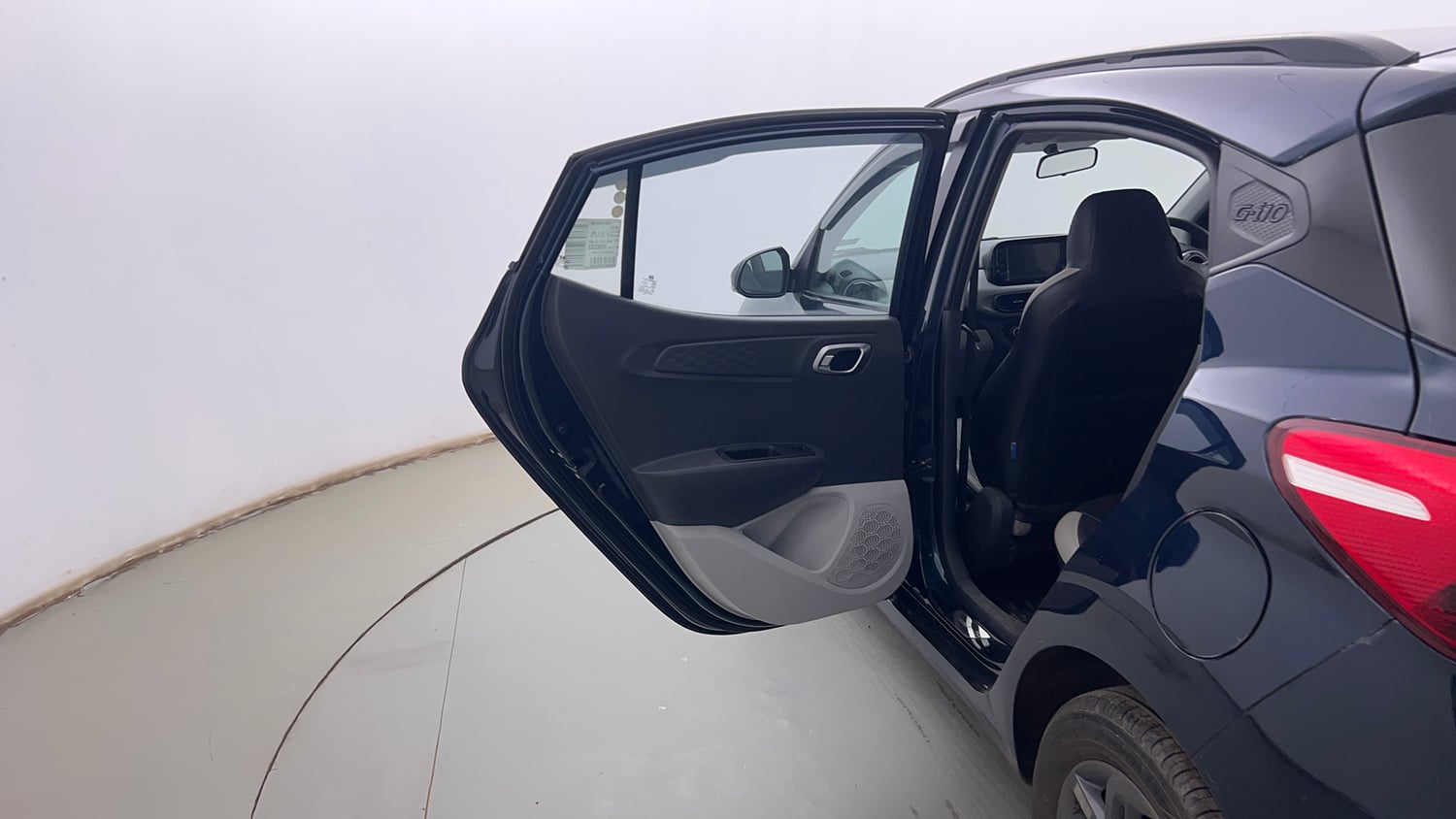 Used 2022 Hyundai Grand i10 Nios Sportz 1.2 Kappa VTVT Petrol Manual interior LEFT REAR DOOR OPEN VIEW