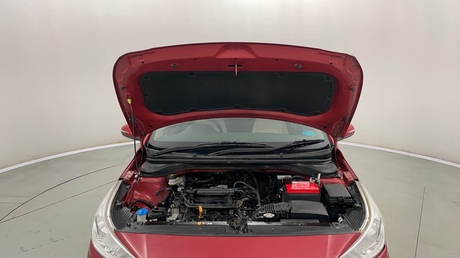 Used 2018 Hyundai Verna EX 1.4 VTVT Petrol Manual engine ENGINE & BONNET OPEN FRONT VIEW