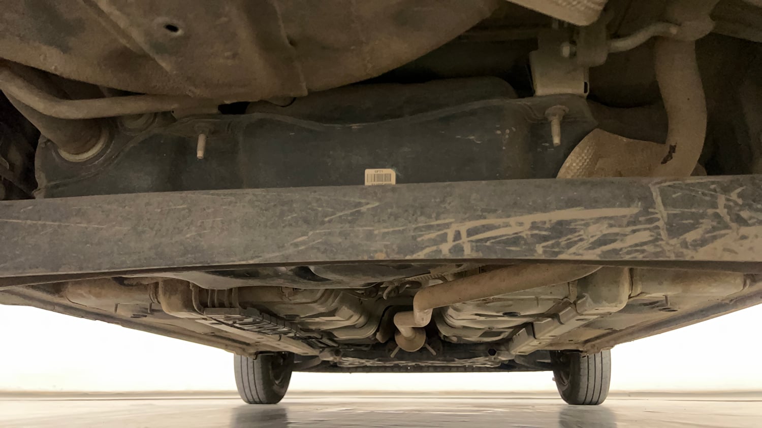 Used 2021 hyundai Santro Sportz Executive CNG Cng Manual extra REAR UNDERBODY VIEW (TAKEN FROM REAR)