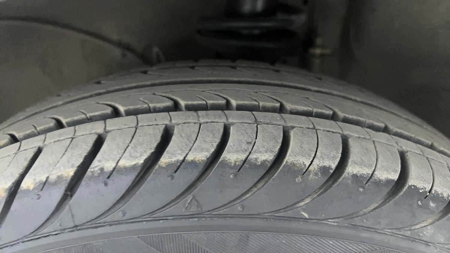 Used 2019 Maruti Suzuki Alto K10 VXi (O) Petrol Manual tyres LEFT FRONT TYRE TREAD VIEW