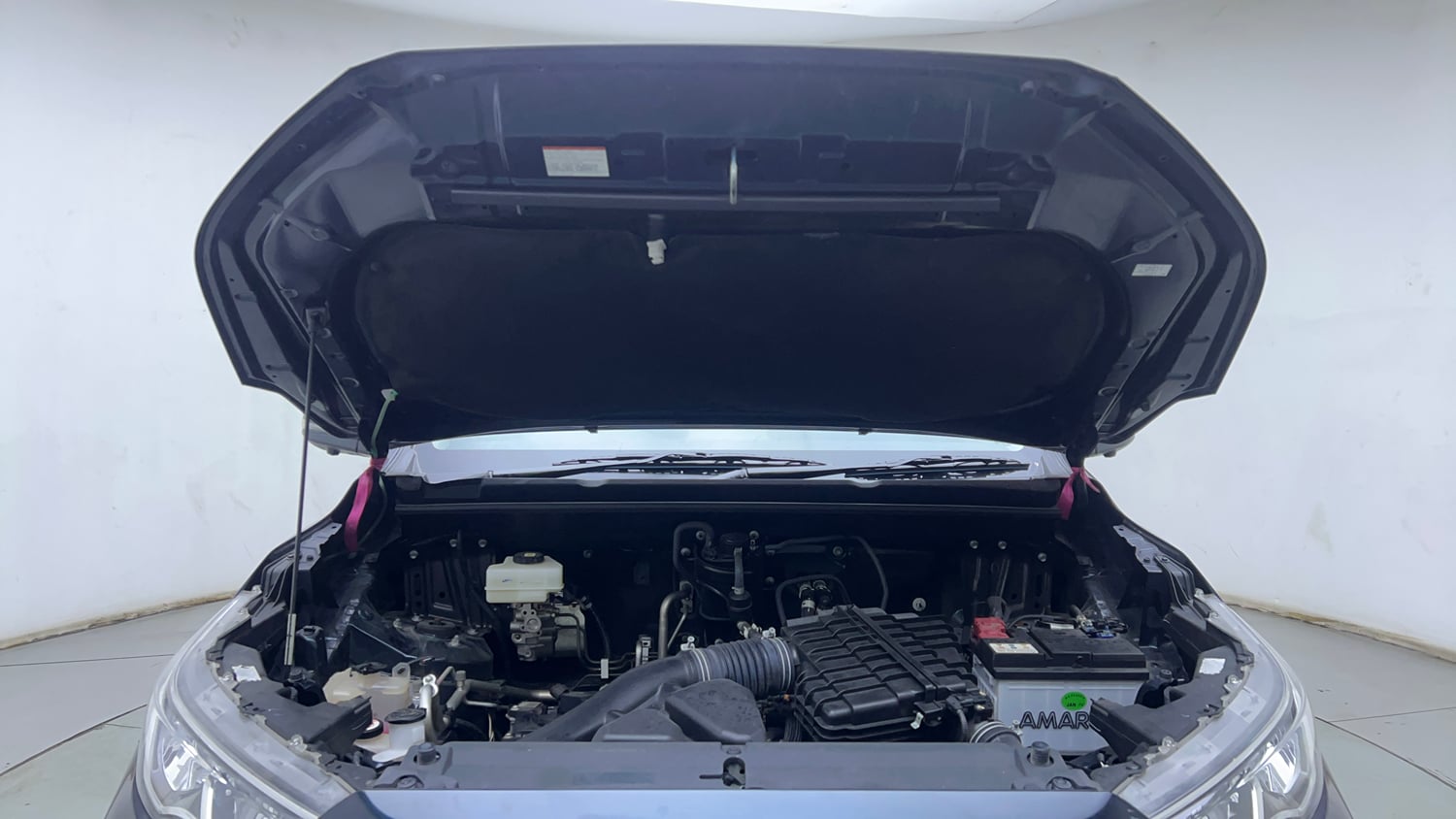 Used 2023 Toyota Innova Hycross VX Hybrid 7 STR Hybrid Automatic engine ENGINE & BONNET OPEN FRONT VIEW