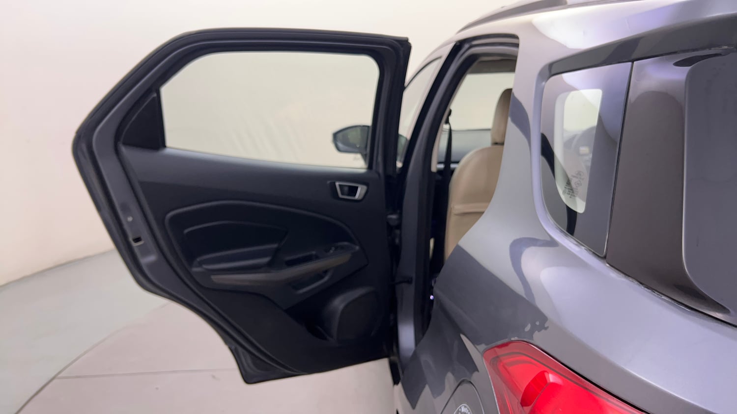 Used 2018 Ford EcoSport Trend + 1.5L Ti-VCT AT Petrol Automatic interior LEFT REAR DOOR OPEN VIEW