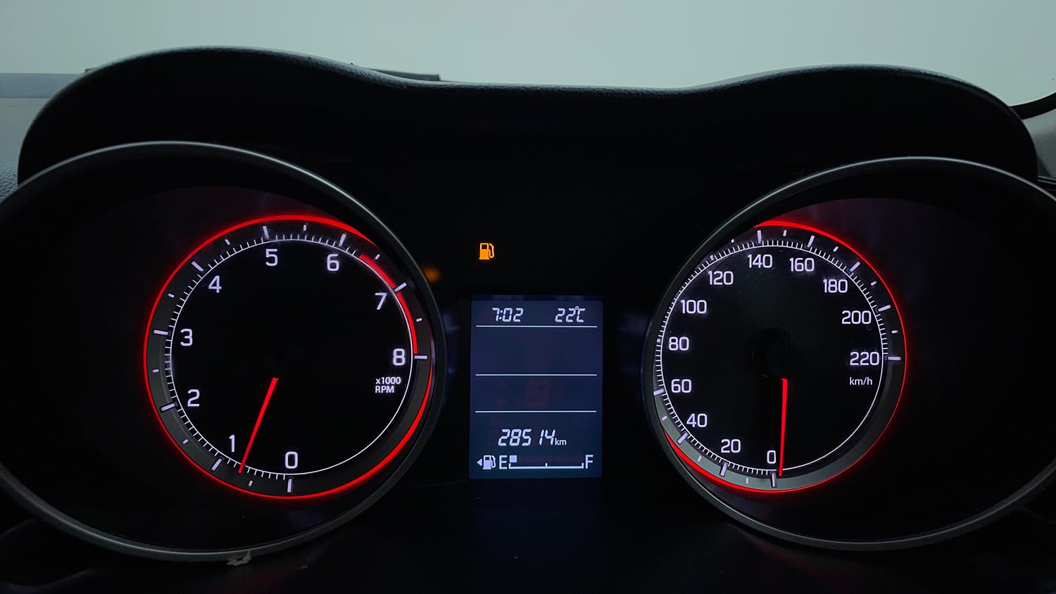 Used 2023 Maruti Suzuki Swift ZXi Petrol Manual interior CLUSTERMETER VIEW