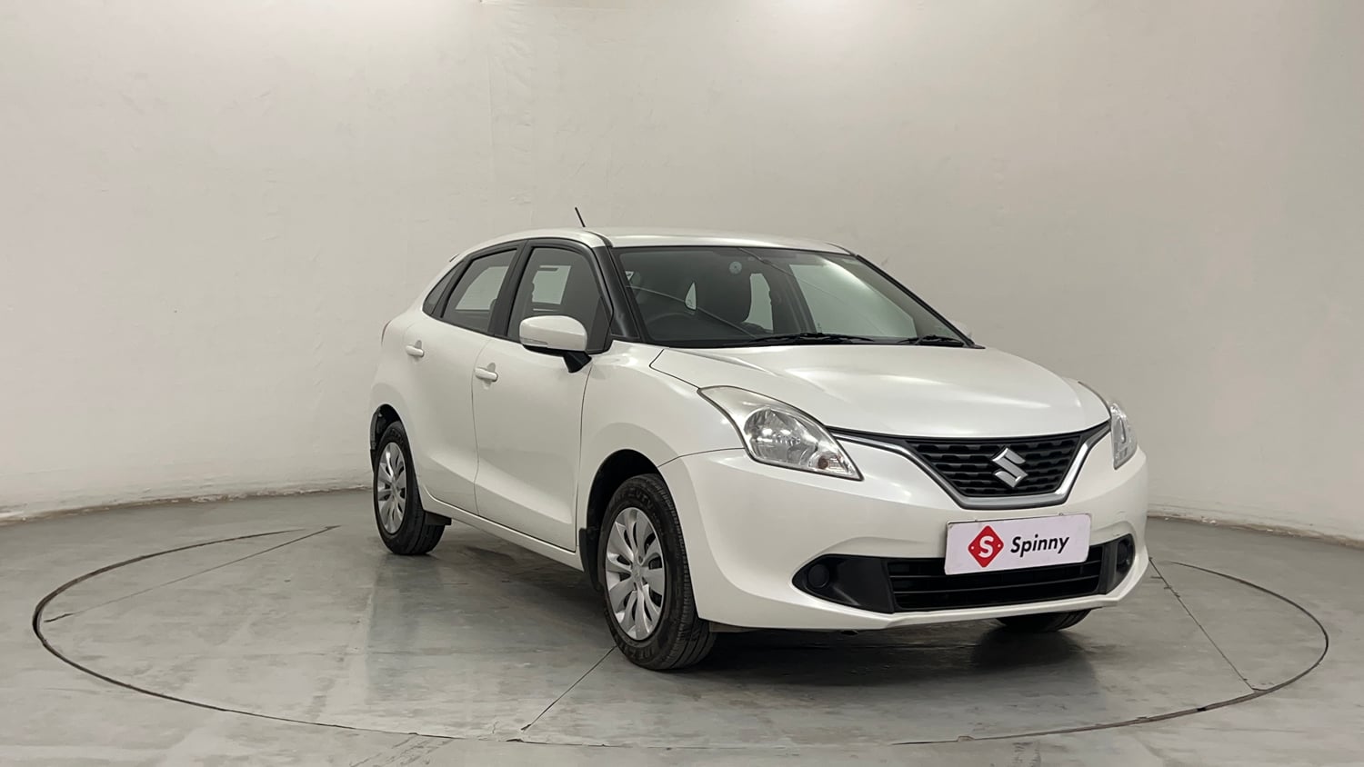 Used 2016 Maruti Suzuki Baleno Delta Petrol+CNG (Outside Fitted) Cng Manual exterior RIGHT FRONT CORNER VIEW