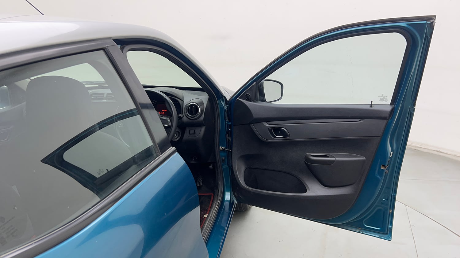 Used 2021 Renault Kwid Neotech RXL Petrol Manual interior RIGHT FRONT DOOR OPEN VIEW