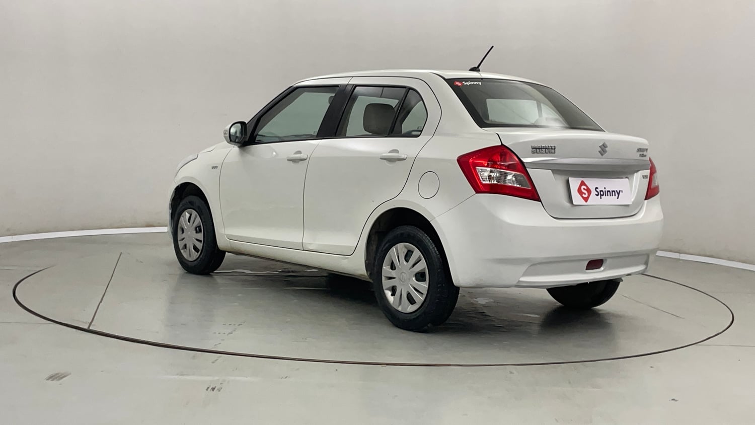 Used 2013 Maruti Suzuki Swift Dzire VXI Petrol Manual exterior LEFT REAR CORNER VIEW