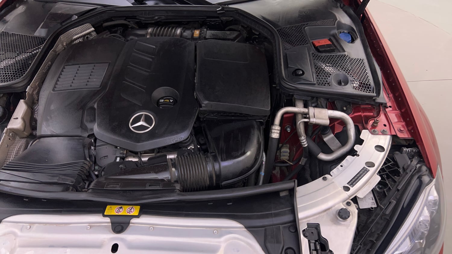 Used 2021 Mercedes-Benz C-Class C 300d AMG line Diesel Automatic engine ENGINE LEFT SIDE VIEW
