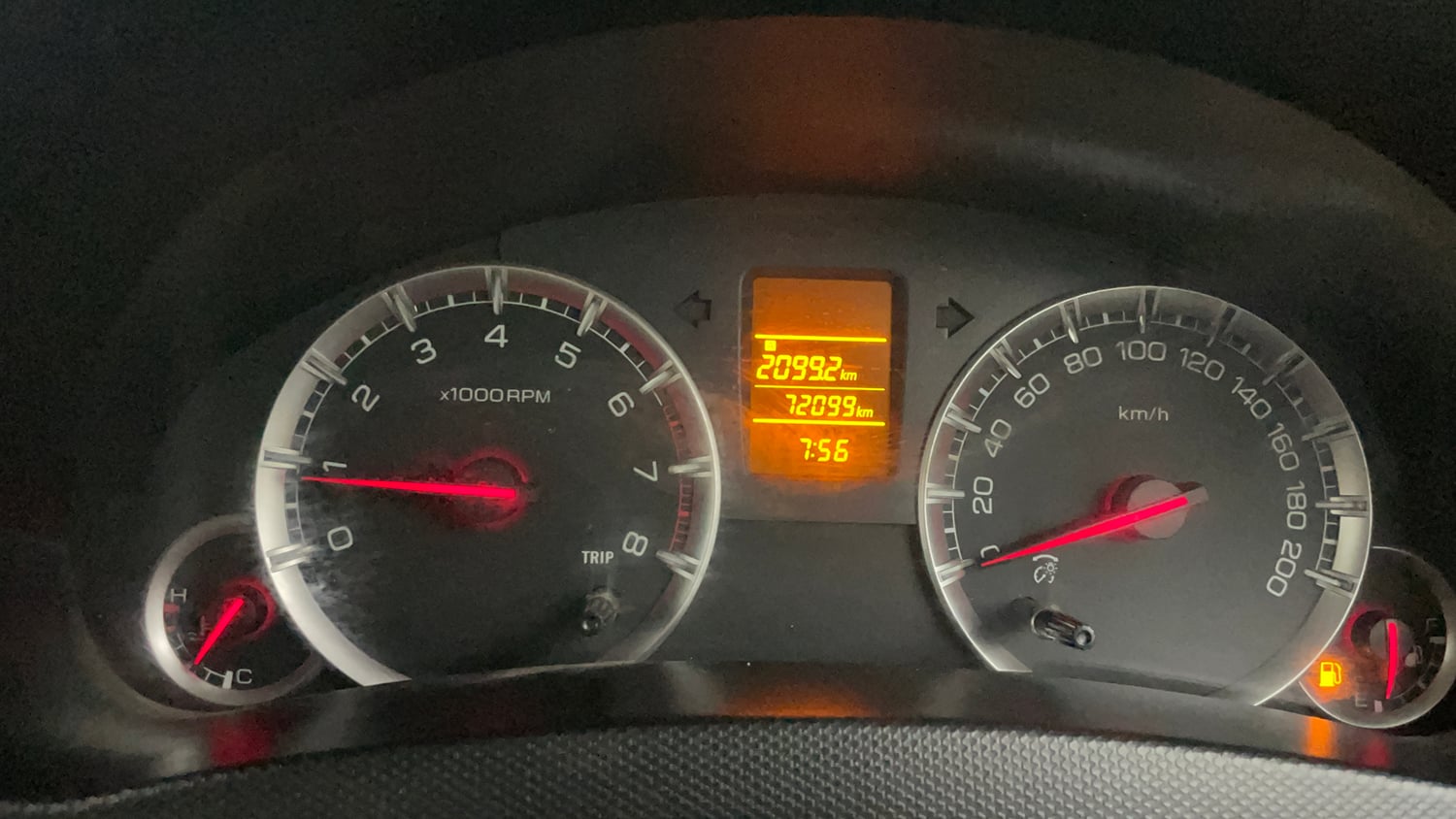 Used 2013 Maruti Suzuki Swift Dzire VXI Petrol Manual interior CLUSTERMETER VIEW