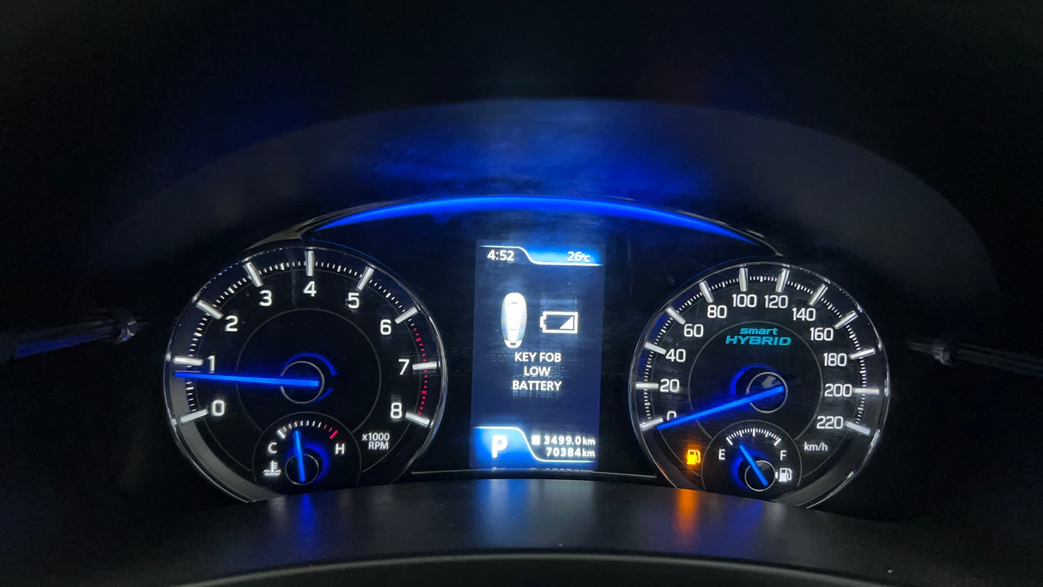 Used 2020 Maruti Suzuki Ciaz Alpha 1.5 AT Petrol Automatic interior CLUSTERMETER VIEW