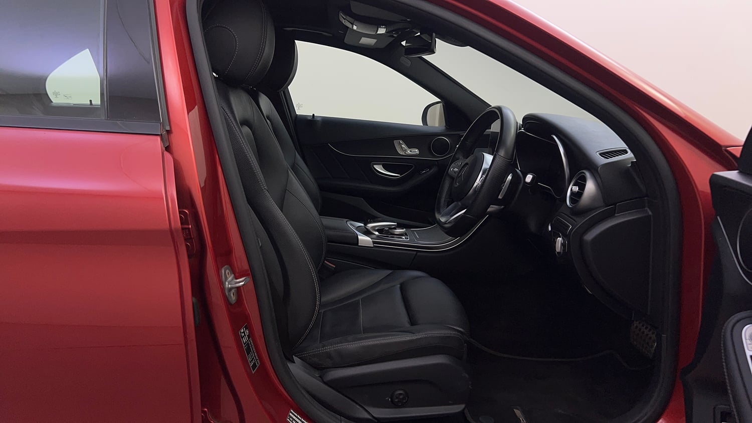 Used 2021 Mercedes-Benz C-Class C 300d AMG line Diesel Automatic interior RIGHT SIDE FRONT DOOR CABIN VIEW