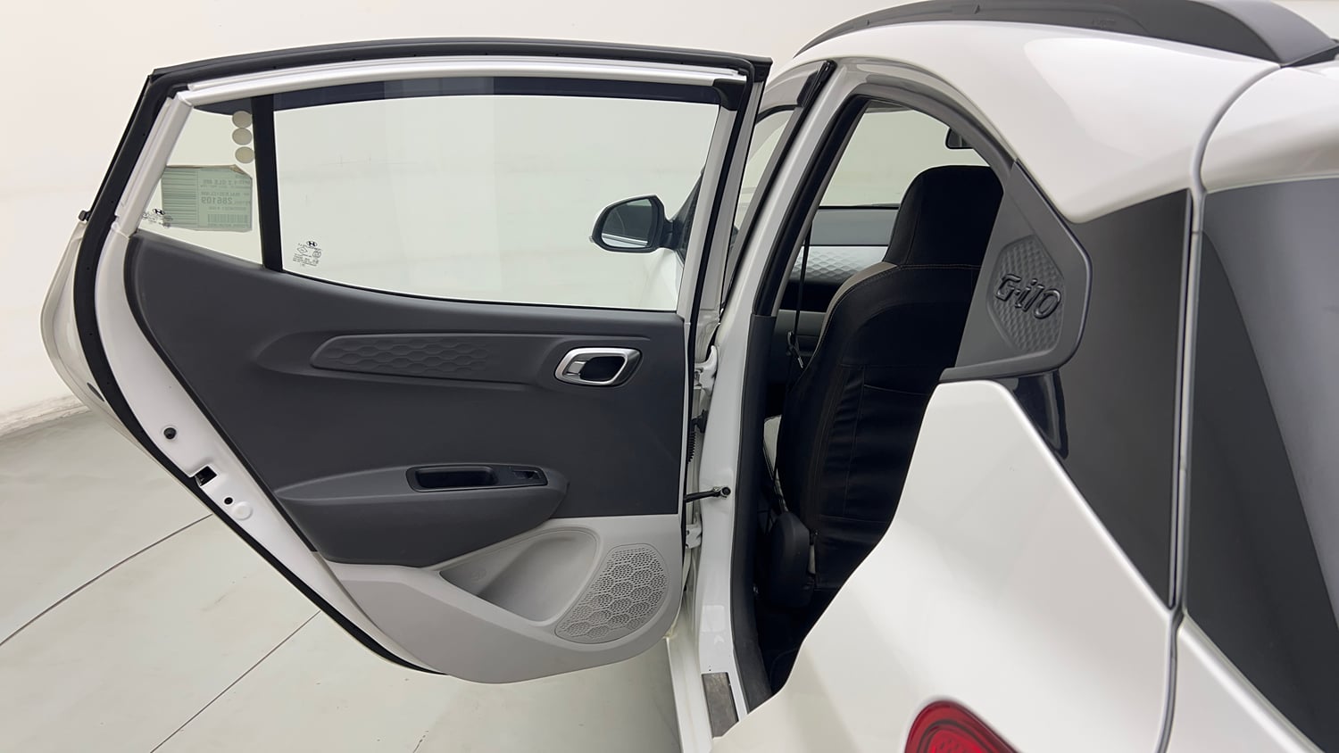 Used 2022 Hyundai Grand i10 Nios Sportz 1.2 Kappa VTVT Petrol Manual interior LEFT REAR DOOR OPEN VIEW
