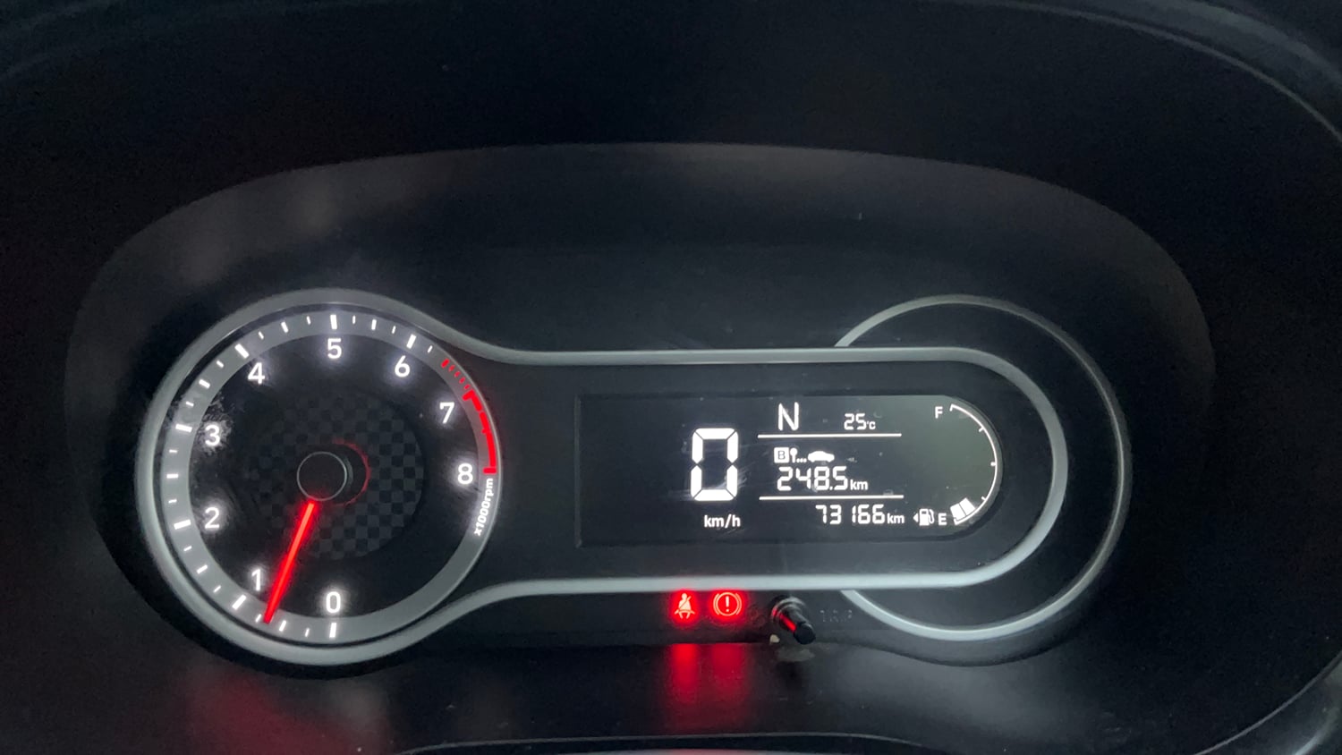 Used 2020 Hyundai Grand i10 Nios Asta AMT 1.2 Kappa VTVT Petrol Automatic interior CLUSTERMETER VIEW