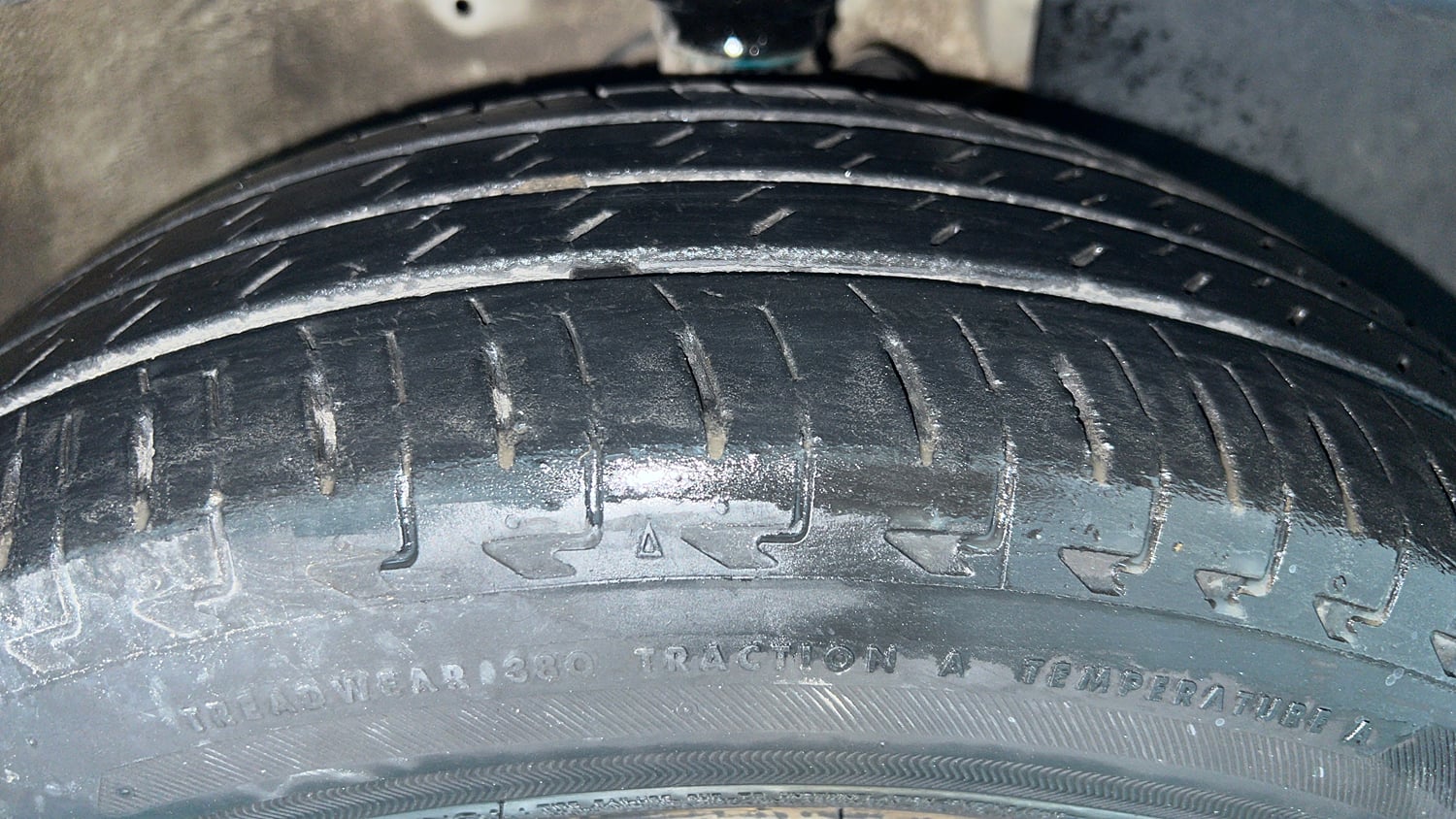 Used 2022 Maruti Suzuki Ignis Delta 1.2 MT Petrol Manual tyres RIGHT FRONT TYRE TREAD VIEW