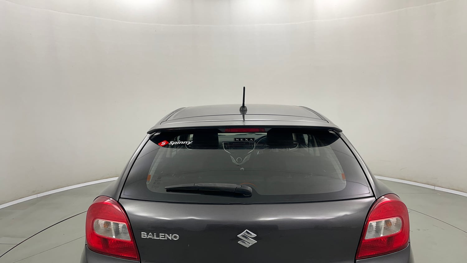 Used 2016 Maruti Suzuki Baleno Delta 1.2 Petrol Manual exterior BACK WINDSHIELD VIEW