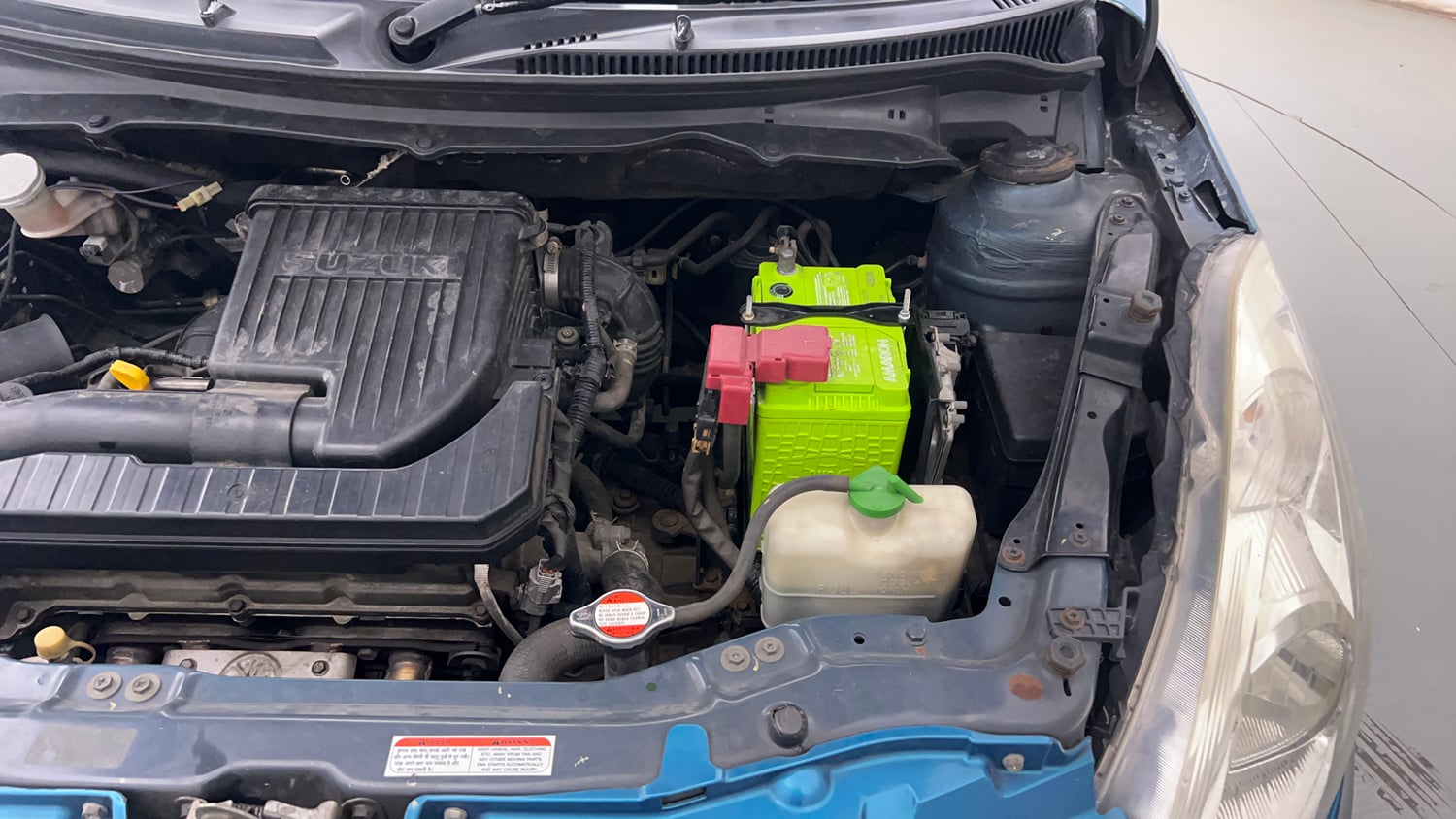 Used 2013 Maruti Suzuki Swift Dzire VXI Petrol Manual engine ENGINE LEFT SIDE VIEW